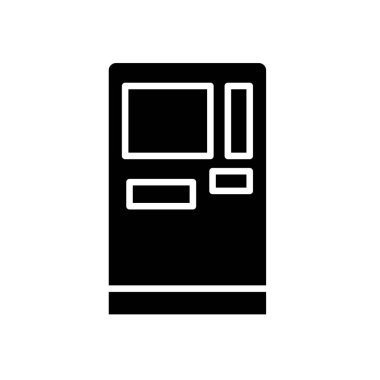 Modern kullanıcı arayüzleri için tasarlanmış bir otomat silueti. Pazarlama, web tasarımı veya uygulama geliştirme için ideal.