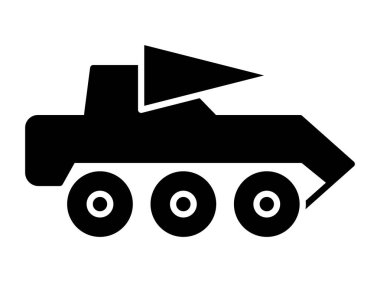 Üzerinde ordu temalı tasarımlar ve grafikler için ideal bayrak bulunan siyah bir tank silueti. Eğitici, resimsel ya da promosyon amaçlı kullanım için mükemmel.