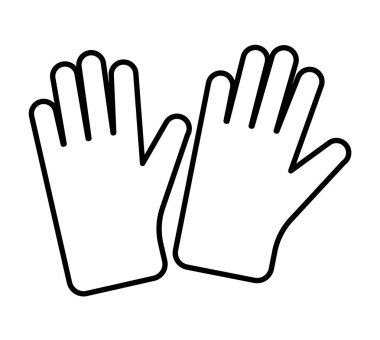 Bu grafik, beş parmaklı iki elin basit bir taslağını içeriyor, çeşitli illüstrasyonlar ve iletişim ve ifade ile ilgili yaratıcı projeler için mükemmel..