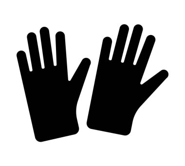 Görüntü, jest ve ifadeleri vurgulayan iki açık elin siyah siluetlerini içeriyor. İletişim ve takım çalışmasını temsil eden tasarımlar için ideal.