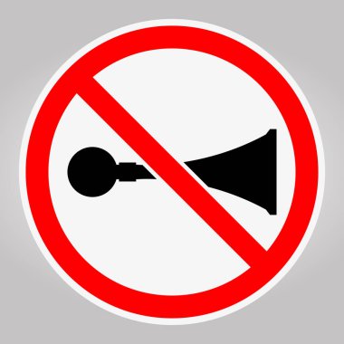 Bu resim, gürültü kısıtlamalarını vurgulayarak, kırmızı daire içinde net bir ses sembolü içermiyor. Minimalist tasarım, sessizlik ve sessizlik mesajını etkili bir şekilde iletir..