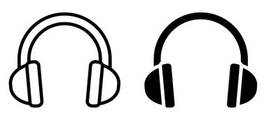 Bu resimde iki farklı kulaklık tasarımı var, biri özet yapılmış ve biri sağlam. Çeşitli bağlamlarda müzik, teknoloji ve ses deneyimlerini temsil etmek için mükemmel..