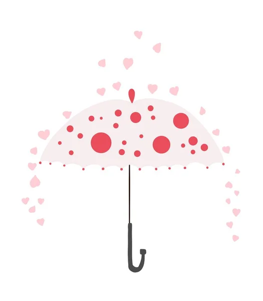 Parapluie Pluie Cœur — Photo