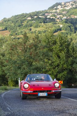 San Marino, San Marino - set. 16 : FERRARI DINO 246 GT in coppa n uvolari