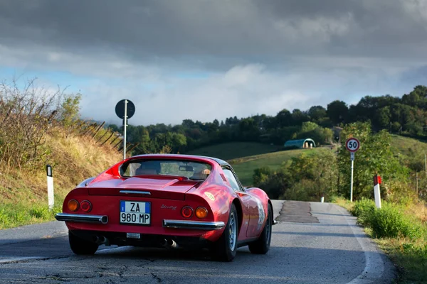 圣马利诺 圣马利诺塞特 Ferrari Dino 246 Coppa Uvolari — 图库照片