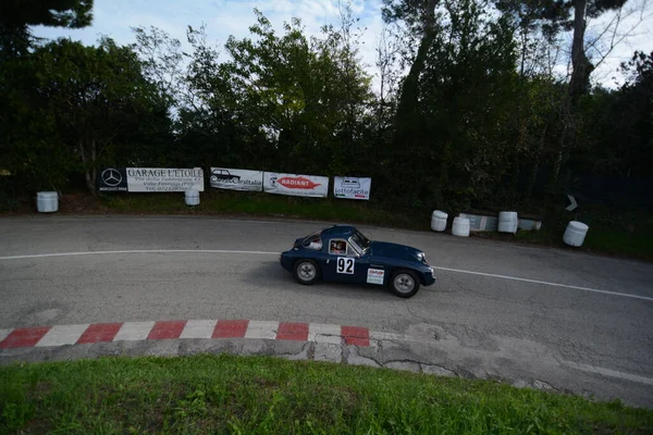 Pesaro Italy Ott 2022 Rally Classic Cars Tvt Grantura Mk2A — 스톡 사진