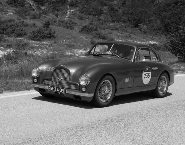 Urbino Italy Jun 2022 Aston Martin 1952 Old Racing Car — Stock Photo, Image