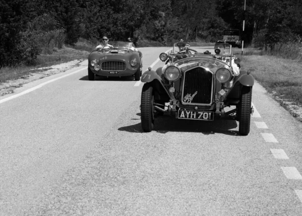 Urbino Itálie Červen 2022 Lagonda M45 Rapide 1934 Starém Závodním — Stock fotografie