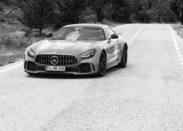 Italy Jun 2022 Mercedes Amg Coupe Old Racing Car Rally — 스톡 사진