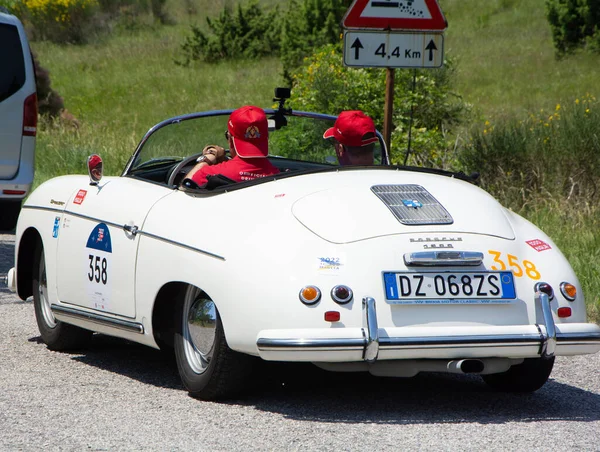 Urbino Italy Jun 2022 Porsche 356 1500 Speedster 1955 Old — Stockfoto