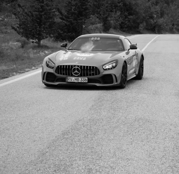Urbino Italy Jun 2022 Mercedes Amg Coupe Old Racing Car — 스톡 사진