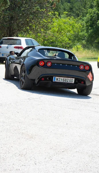 Urbino Italien Jun 2022 Lotus Elise Gammel Racerbil Rally Mille - Stock-foto