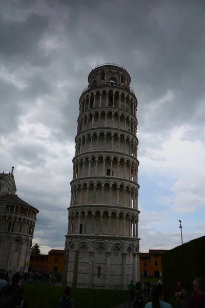 意大利 2023年4月30日 Landscape Piazza Del Duomo Fanous Cathedral Tilting Tower — 图库照片