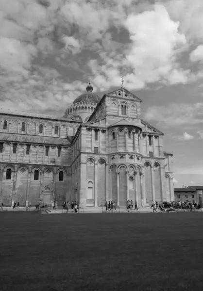 Italie Pise 2023 Paysage Piazza Del Duomo Avec Cathédrale Fanatique — Photo