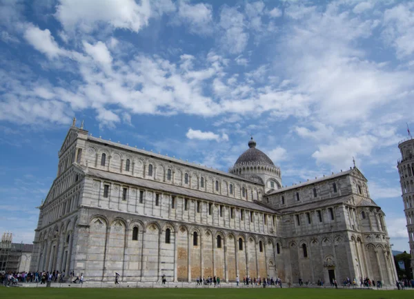 Italia Pisa 2023 Paisaje Piazza Del Duomo Con Catedral Fanática —  Fotos de Stock