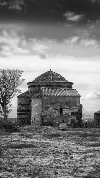 Nuraghe Byzantine Church Santa Sabina Sardinia — Stock Photo, Image