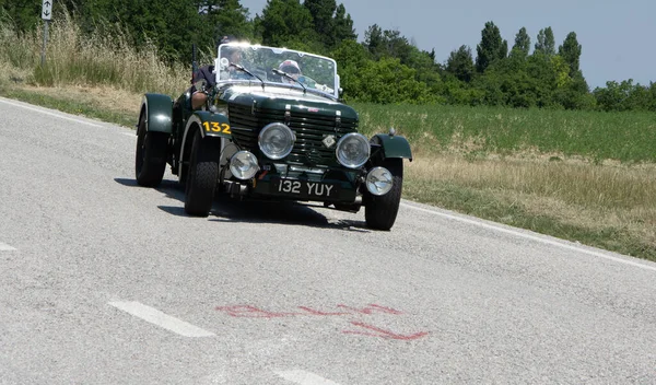 Urbino Włochy Czerwca 2022 Zdrowie Zdrowia 1947 Starym Samochodzie Wyścigowym — Zdjęcie stockowe