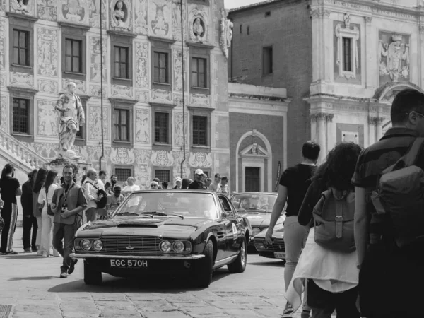 Pisa Italia Aprile 2023 Aston Martin Dbs 1969 Una Vecchia — Foto Stock