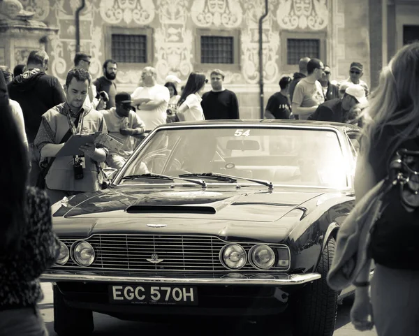 Pisa Olaszország Április 2023 Aston Martin Dbs 1969 Egy Régi — Stock Fotó