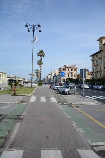 비아레조 이탈리아 2023 비아레조는 리구리아해 연안의 휴양지이다 이탈리아의 토스카나 — 스톡 사진