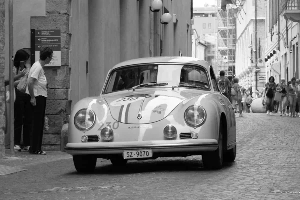 Песаро Италия 2023 Июня Porsche 356 1500 Carrera 1956 Старом — стоковое фото