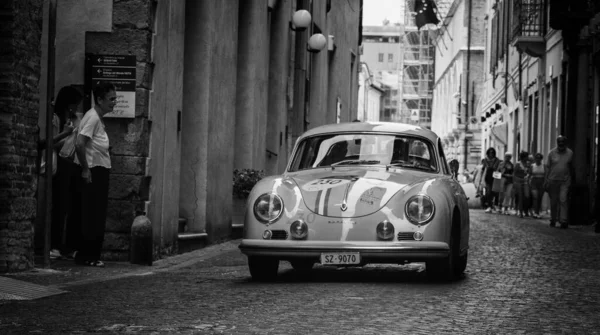 Pesaro Italia Jun 2023 Porsche 356 1500 Carrera 1956 Viejo —  Fotos de Stock