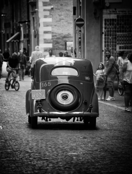 Pesaro Włochy Jun 2023 Fiat 1100 Berlina 1949 Starym Samochodzie — Zdjęcie stockowe