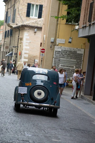 Pesaro Talya Haziran 2023 Fiat 1100 Berlina 1949 Mille Miglia — Stok fotoğraf