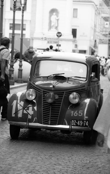 Pesaro Italy Jun 2023 Fiat 1100 Berlina 1949 Old Racing — Stock Photo, Image