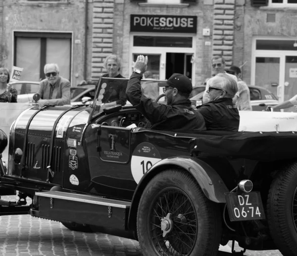 Pesaro Itália Jun 2023 Bentley Litre 1923 Antigo Carro Corrida — Fotografia de Stock