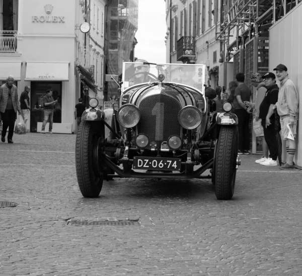 Pesaro Itália Jun 2023 Bentley Litre 1923 Antigo Carro Corrida — Fotografia de Stock