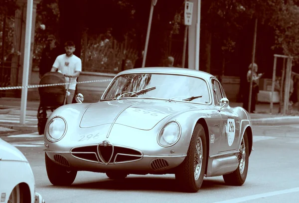 Песаро Италия 2023 Июня Alfa Romeo 2000 Sportiva 1954 Старом — стоковое фото