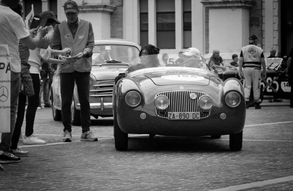 Pesaro Itálie Červen 2023 Fiat 1100 508 Barchetta 1948 Starém — Stock fotografie