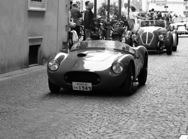 意大利佩萨罗14 2023 Stanguellini 1100 Sport 1949 Old Racing Car Rally — 图库照片
