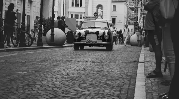 Pesaro Italy Jun 2023 Aston Martin Db2 Vantage 1953 Старому — стокове фото