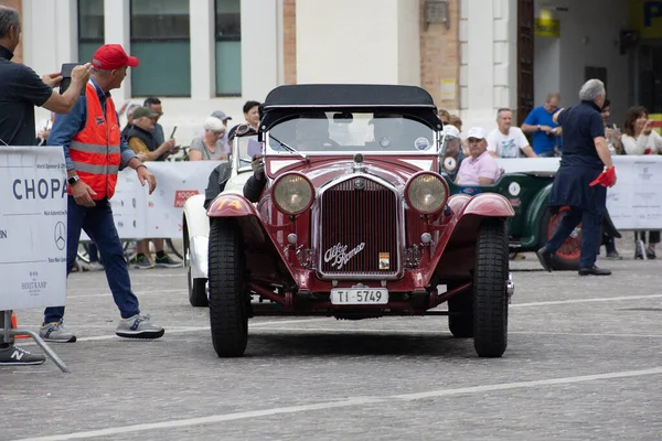 Pesaro Itálie Červen 2023 Alfa Romeo 1750 Carr Brianza 1932 — Stock fotografie