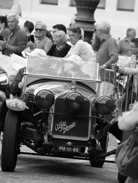 Pesaro Italien Juni 2023 Alfa Romeo 1750 Zagato 1929 Auf — Stockfoto