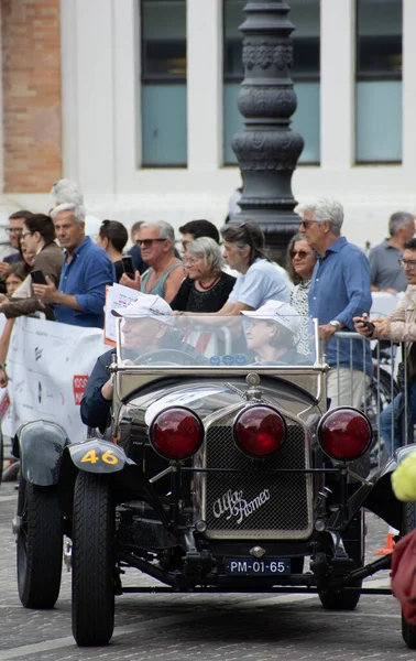 Pesaro Italia Junio 2023 Alfa Romeo 1750 Zagato 1929 Viejo — Foto de Stock