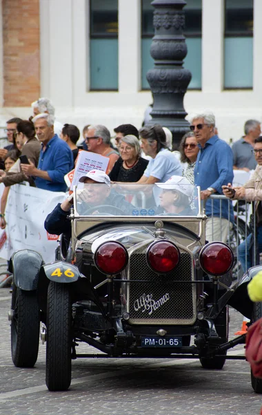Pesaro Italie Juin 2023 Alfa Romeo 1750 Zagato 1929 Sur — Photo