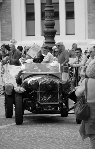 Pesaro Italia Giugno 2023 Alfa Romeo 1750 Zagato 1929 Una — Foto Stock