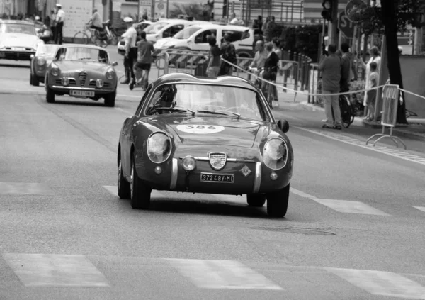 Pesaro Italy Juni 2023 Abarth Fiat 750 Berlinetta Zagato 1957 — Stok Foto