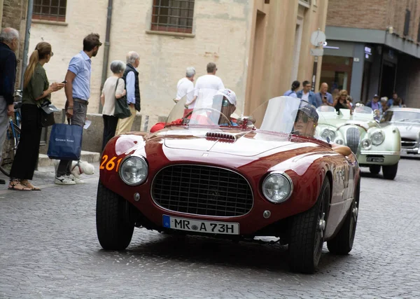 Pesaro Italia Junio 2023 Ferrari 250 Spider Vignale 1953 Viejo — Foto de Stock