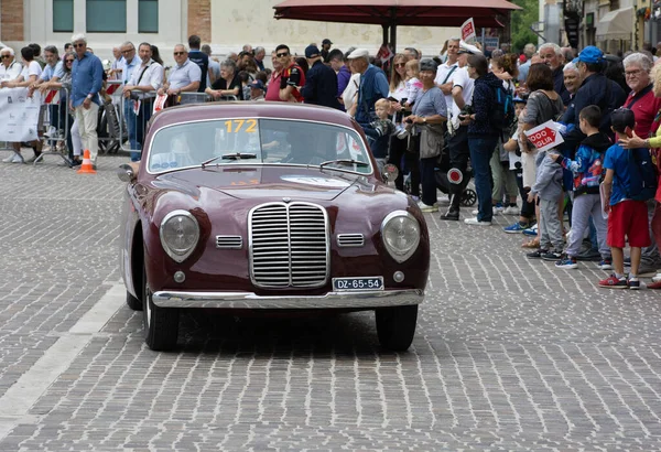 Pesaro Olaszország Június 2023 Maserati 1500 Berlinettapinin Farina 1949 Egy — Stock Fotó