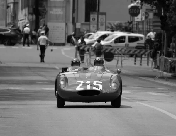 Pesaro Italia Giugno 2023 187 750 1956 Una Vecchia Auto — Foto Stock