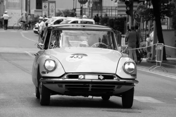 Pesaro Itália Jun 2023 Citroen 1957 Antigo Carro Corrida Rali — Fotografia de Stock