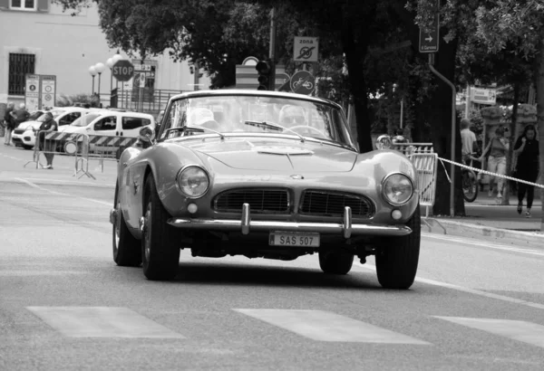 Pesaro Włochy Czerwca 2023 507 1957 Starym Samochodzie Wyścigowym Rajdzie — Zdjęcie stockowe