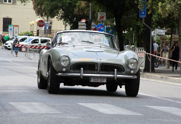 Пезаро Італія 2023 507 1957 Старому Гоночному Автомобілі Ралі Mille — стокове фото