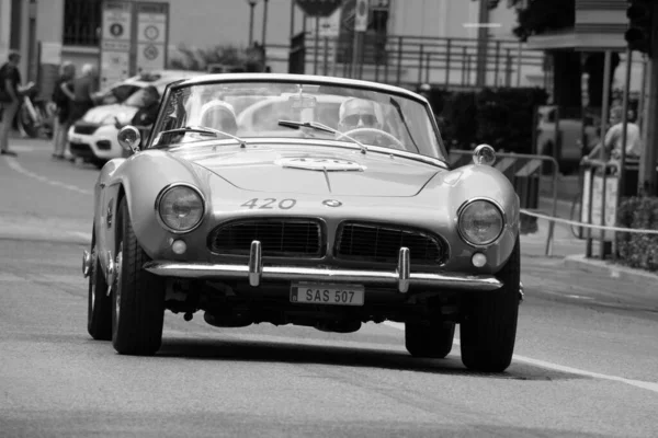 Pesaro Italia Junio 2023 507 1957 Viejo Coche Carreras Rally —  Fotos de Stock