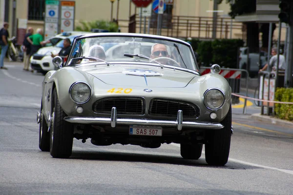 Pesaro Italia Junio 2023 507 1957 Viejo Coche Carreras Rally — Foto de Stock