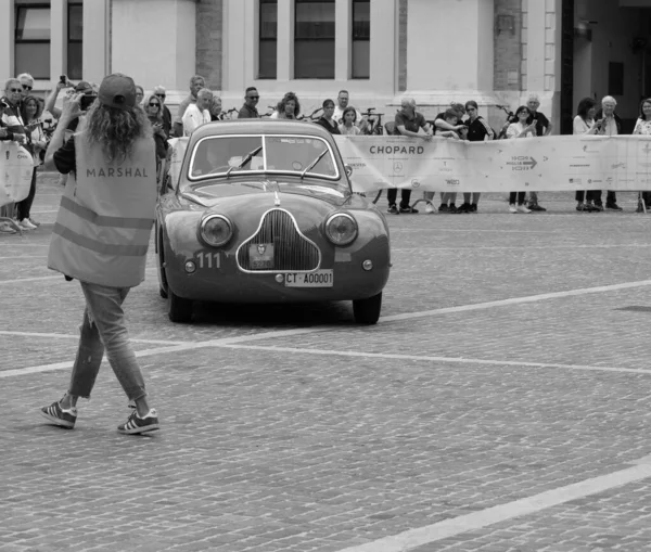 Pesaro Italia Giugno 2023 Fiat 508 1938 Una Vecchia Auto — Foto Stock
